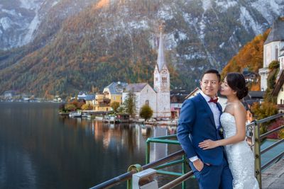 Pre-Wedding photo shooting in Hallstatt