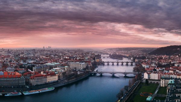 Sunrise over Prague photo by Jaromír Kavan (@jerrykavan) on Unsplash