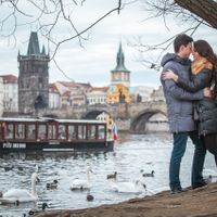 Love Story photo shooting in Prague