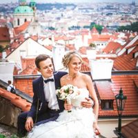 Christina & Leonid - Wedding in Vrtba Garden - Best Wedding View in Prague
