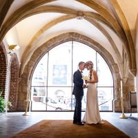Ksenia & Mark - wedding ceremony in Old town Hall - Groom and Bride in Prague Hall