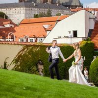 Ksenia & Mark - wedding ceremony in Old town Hall - Groom and Bride in Prague