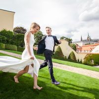 Ksenia & Mark - wedding ceremony in Old town Hall - Wedding Photo From Vrtba Garden