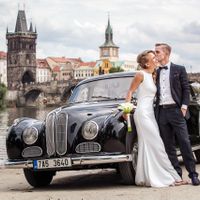 Ksenia & Mark - wedding ceremony in Old town Hall - Wedding Photo With Charles Bridge
