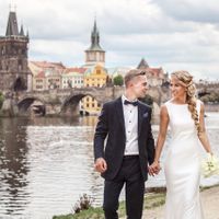 Ksenia & Mark - wedding ceremony in Old town Hall - Wedding Couple in Prague