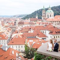 Ksenia & Mark - wedding ceremony in Old town Hall - Top Prague Wedding View