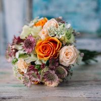 Natalie & Alex - wedding shooting in Ledeburg garden - Bride Bouquet