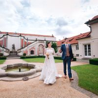 Natalie & Alex - wedding shooting in Ledeburg garden - Happy Wedding Couple