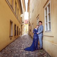 Sylvia & Ricko - Gorgeous couple from Indonesia - Asian Couple on Prague Streets