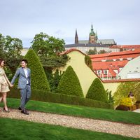Sylvia & Ricko - Gorgeous couple from Indonesia - Pre Wedding Photo With Amazing Prague View