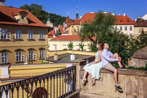 Julia & Vlad - Lovely couple from Russia Lovely couple in Prague